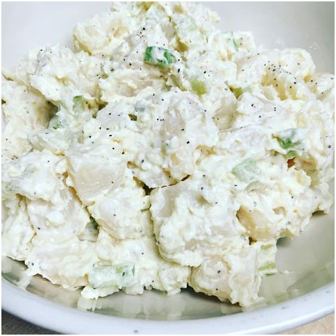 Our homemade potato salad from our deli